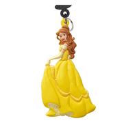 Disney beauty and the beast soft touch pvc keyring princess belle