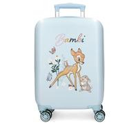 Trolley disney abs suitcase 50cm.4r.bambi before the bloom azul Talla única