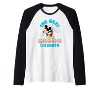 Disney Best Groom on Earth Mickey & Minnie Honeymoon Trip Camiseta Manga Raglan