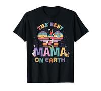 Disney Best Mama on Earth Mickey & Friends Family Trip Camiseta