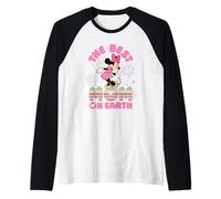 Disney Best Mom on Earth Mickey & Minnie Family Trip Camiseta Manga Raglan