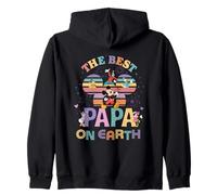 Disney Best Papa on Earth Mickey & Friends Family Trip Sudadera con Capucha
