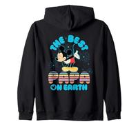 Disney Best Papa on Earth Mickey & Minnie Family Trip Sudadera con Capucha