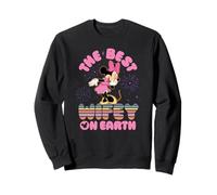 Disney "Best Wifey on Earth" Mickey & Minnie Couple's Trip Sudadera