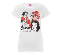 Disney Blanco Disney Princess Camiseta de manga corta Mujeres