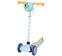 Disney Bluey Patinete Infantil 3 Ruedas, Licencia Oficial, Estructura metálica, Plataforma Antideslizante Decorada con Bluey y Bingo, Actividades de Exterior, Juegos para niños +3 años (77737)