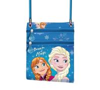 Disney-Bolso Action Vertical, 15.5 x 18 cm, Azul Frozen 2