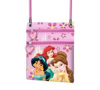 Disney-Bolso Action Vertical, 15.5 x 18 cm, Rosa Princesas