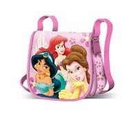 Disney-Bolso Muffin Mini, 16.5 x 16.5 cm, Rosa Princesas