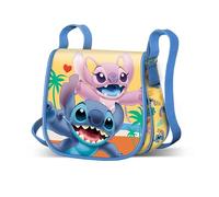 Disney, Bolso Muffin Mini Unisex Kids, Azul Lilo y Stitch, One size