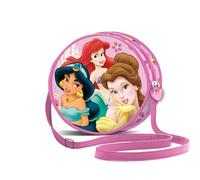 Disney-Bolso Redondo, 18,5 x 18,5 cm, Rosa Princesas
