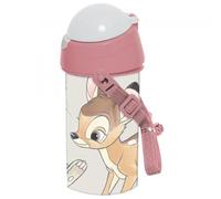Disney Botella para niños de 500 ml, botella de agua Bambi, botella infantil de 500 ml