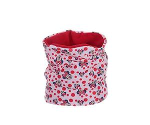 Disney - Braga con forro polar para niña, diseño de Minnie o Frozen rojo Talla única