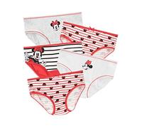 Disney Bragas Paquete de 5 Minnie Mouse Rojo 12-18 Meses