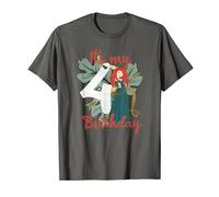 Disney Brave Merida It's My Fourth Birthday Camiseta