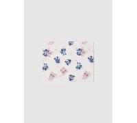 DISNEY, Bufanda Multicolor De Algodón Elástico Para Niñas Con Estampado, Niña, White/Pink/Blue, Talla: FASUL