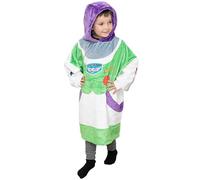 Disney Buzz Lightyear de Toy Story - Sudaderas con Capucha para Niño, Sudadera Batamanta de Polar Oversize Niño - 3-4 Años: 104cm