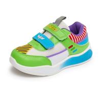 Disney Buzz Lightyear - Zapatillas deportivas para niños de Toy Story, zapatos deportivos Buzz para vestir, zapatillas de tacón, multicolor, 7 UK Child