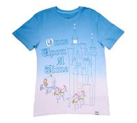 Disney by loungefly tee camiseta unisex cinderella 75th anniversary ta