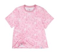 Disney by loungefly tee camiseta unisex hannah montana shirred hem tal
