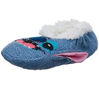 Disney Calcetines de piel de peluche Lilo & Stitch para mujer, Azul claro, Fits Sock Size 9-11 Fits Shoe Size 4-10.5
