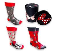 Disney Calcetines Minnie Mouse Mujer Pack 3 Talla 36-43