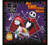 Disney - Calendario de Pesadilla antes de Navidad 2024 - Agenda mensual de 30 cm x 30 cm, regalos de Disney para mujeres y hombres, regalos de Disney para niñas y niños, calendario infantil - Producto