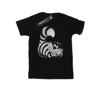 Disney Camiseta Alice in Wonderland de Cheshire Cat Monocromático para (BI9953)