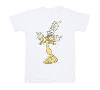 Disney Camiseta Beauty And The Beast de Lumiere Efecto Envejecido de (BI15691)