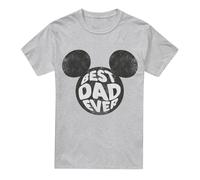 Disney Camiseta Best Dad Ever de Mickey Mouse para Hombre (TV5049)