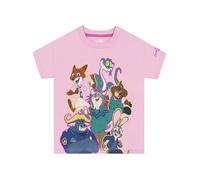 Disney Camiseta, Camiseta Niña Zootropolis, Ropa De Niños Algodón, Camisetas Niño Manga Corta, Rosa 6-7 Años