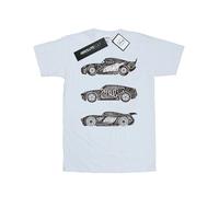 Disney Camiseta Cars Coches con Texto para Hombre (BI17591) UTBI17591_13