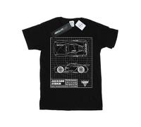 Disney - Camiseta Cars de Jackson Storm Blueprint Niños