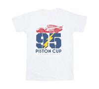 Disney Camiseta Cars Piston Cup 95 de Algodón para Mujer (BI15969)