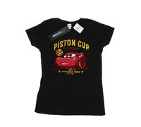 Disney - Camiseta Cars Piston Cup Champion de Algodón para Mujer