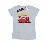 Disney - Camiseta Cars Piston Cup Champion de Algodón para Mujer