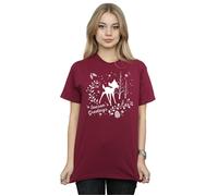 Disney Camiseta Christmas Greetings de Bambi de Algodón para Mujer (BI16746)