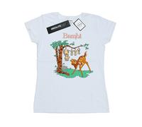 Disney Camiseta de Bambi Inclinación de Algodón para Mujer (BI15450)