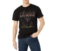 Disney Camiseta de los Villanos Bald Mountain Baddie, Negro, M para Hombre