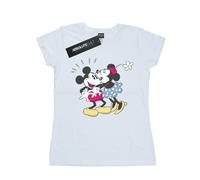 Disney Camiseta de Mickey & Minnie Mouse Kiss de Algodón para Mujer (BI31534)