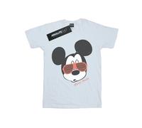 Disney - Camiseta de Mickey Mouse Gafas de Sol de Algodón para Mujer