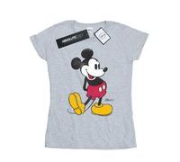 Disney Camiseta de Mickey Mouse Patada de Algodón para Mujer (BI30952)