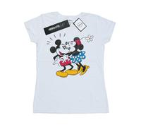 Disney Camiseta de Mickey Mouse y Minnie Mouse Kiss de Algodón para (BI30881)