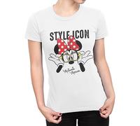 Disney Camiseta de Minnie Mouse Playera de Mujer Minnie Mouse | Tallas pequeñas a XX-Large |