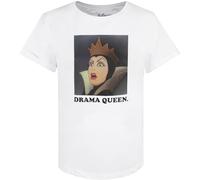 Disney Camiseta de Mujer Drama Queen Blanca Nieve