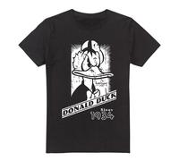 Disney Camiseta de Pato Donald Retrato Mono para Hombre (TV5251)