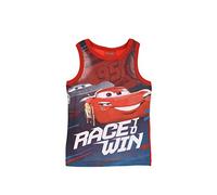 Disney - Camiseta de tirantes - para niño Rojo rosso 3 años