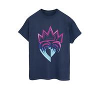 Disney Camiseta Descendants Corona de Algodón para Mujer (BI20125)