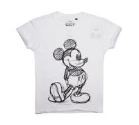 Disney Camiseta Dibujos de Mickey Mouse para niñas, Blanca, de 12 a 13 años (Talla: 3XL)