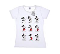 Disney Camiseta Evolution de Mickey Mouse Evolución de Algodón para (BI31081)